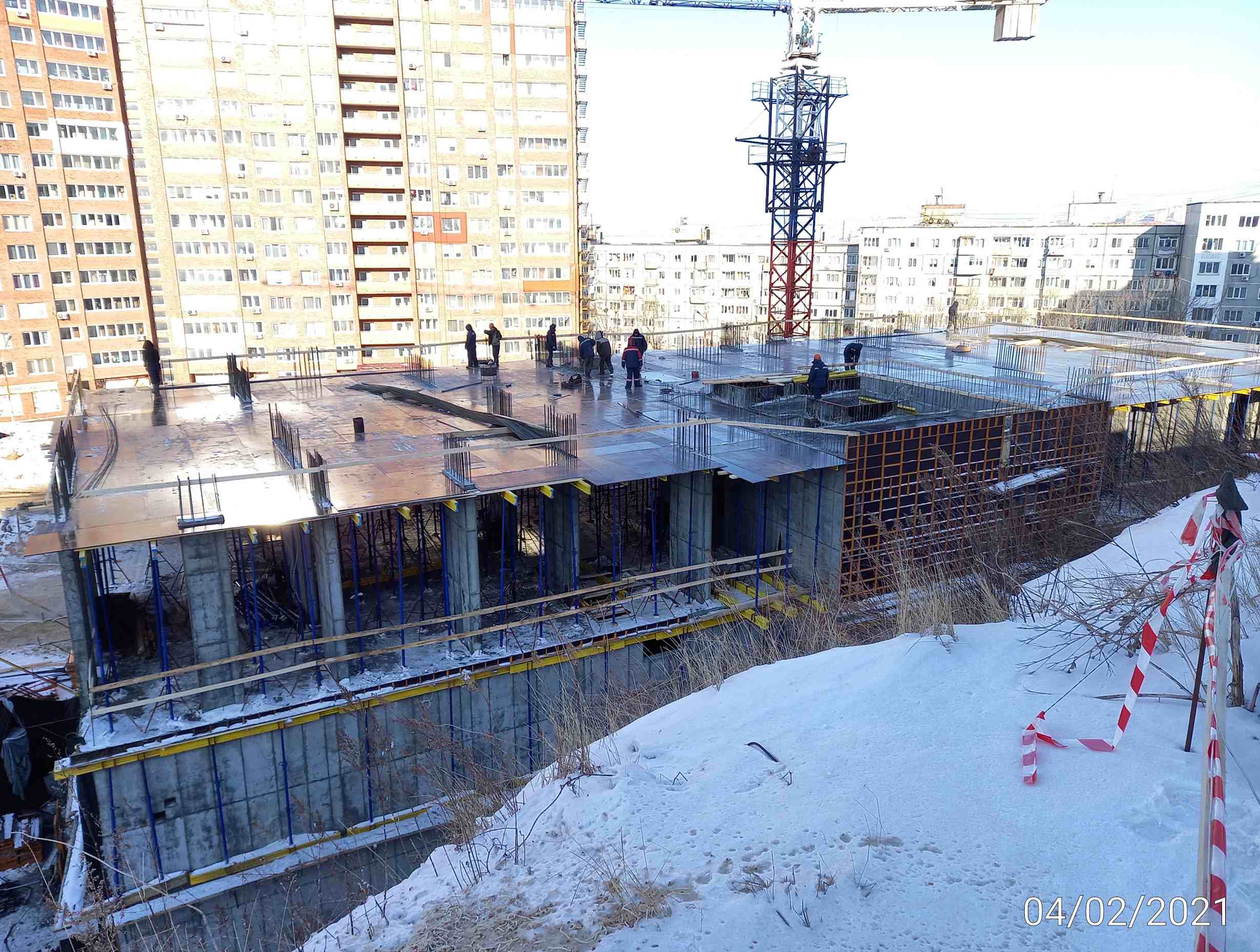 Жилой комплекс Видный, Февраль, 2021